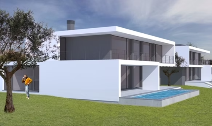 4-Bedroom Villa with Serra de Sintra Views in Fontanelas, Portugal — Sintra — 1